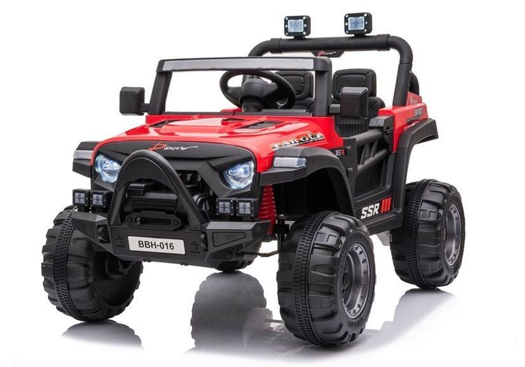 Lean Cars, pojazd na akumulator, BBH-016, czerwony