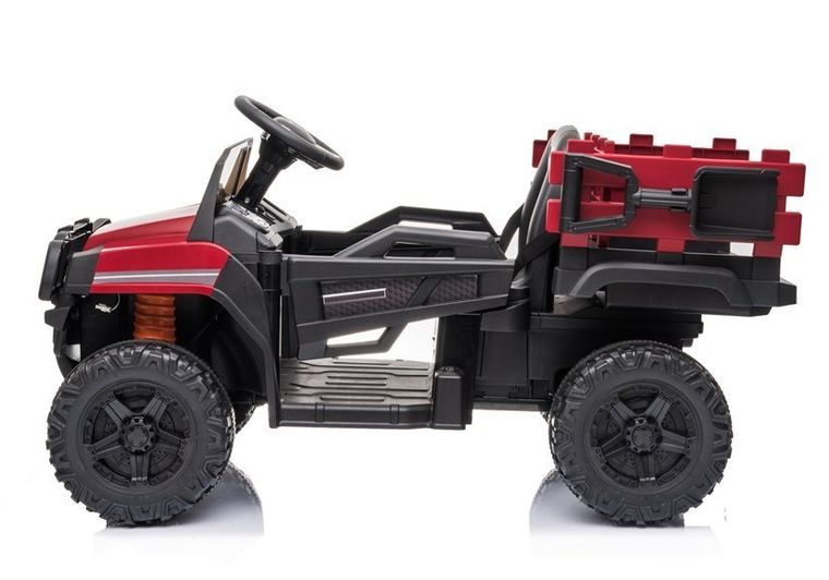 Lean Cars, pojazd na akumulator, BDM0926, czerwony