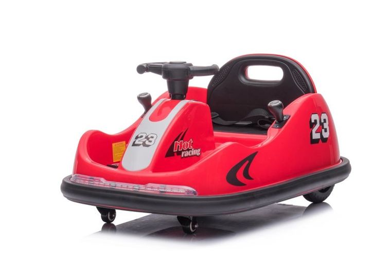 Lean Cars, pojazd na akumulator, GTS1166, czerwony