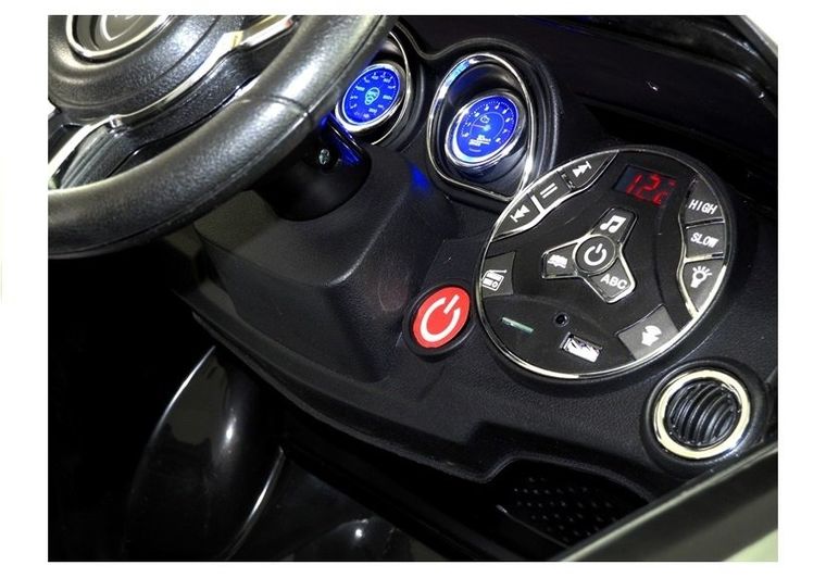 Lean Cars, pojazd na akumulator, HL1538, czarny