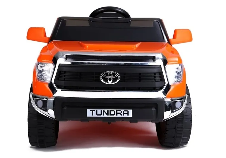 Lean Cars, Toyota Tundra, pojazd na akumulator, pomarańczowy lakierowany
