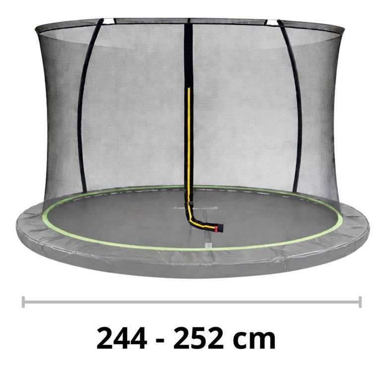 Lean Sport, Max, siatka wewnętrzna do trampoliny, różowa, 8ft