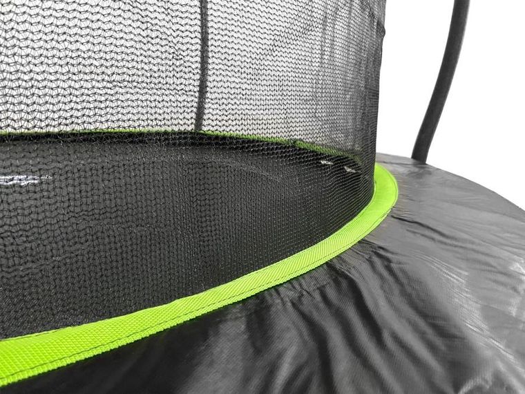 Lean Sport, Max, trampolina, 10ft, czarno-zielona