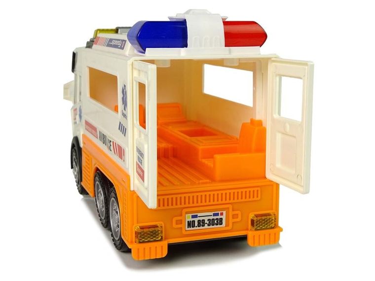 Lean Toys, ambulans, pojazd interaktywny