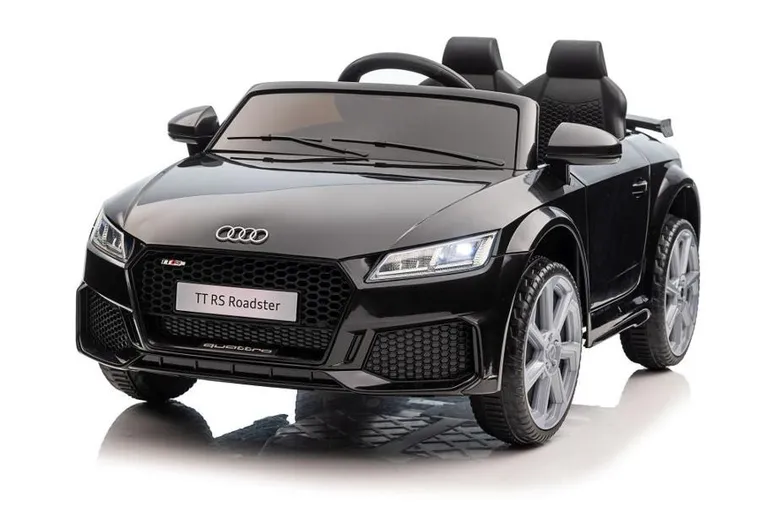 Lean Toys, Audi TT RS, pojazd na akumulator, czarny