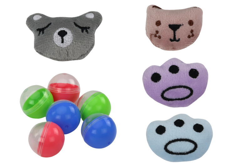 Lean Toys, automat do łapania zabawek, turkusowy