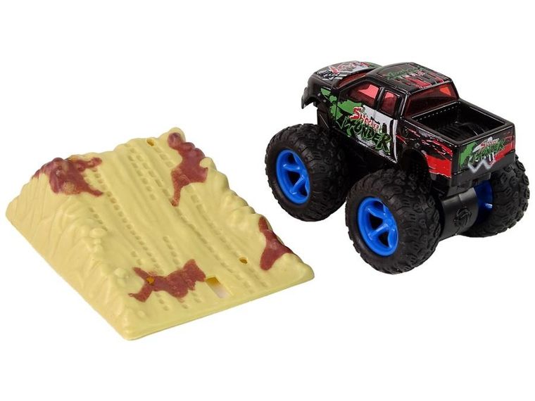 Lean Toys, BigFoot Die-Cast, pojazd z napędem i rampą, 1 szt.