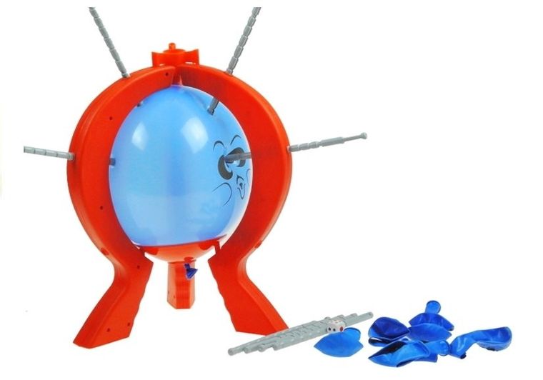 Lean Toys, Boom Boom Balloon, Pękające balony, gra familijna, 10 balonów
