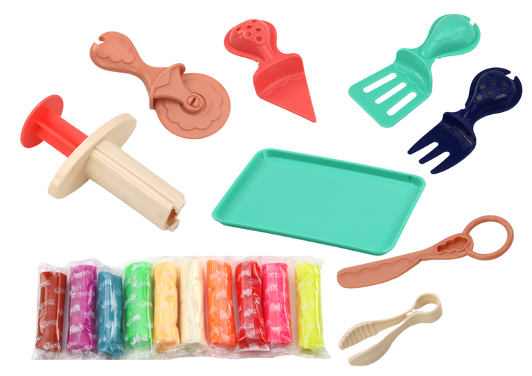 Lean Toys, ciastolina z akcesoriami, jednorożec