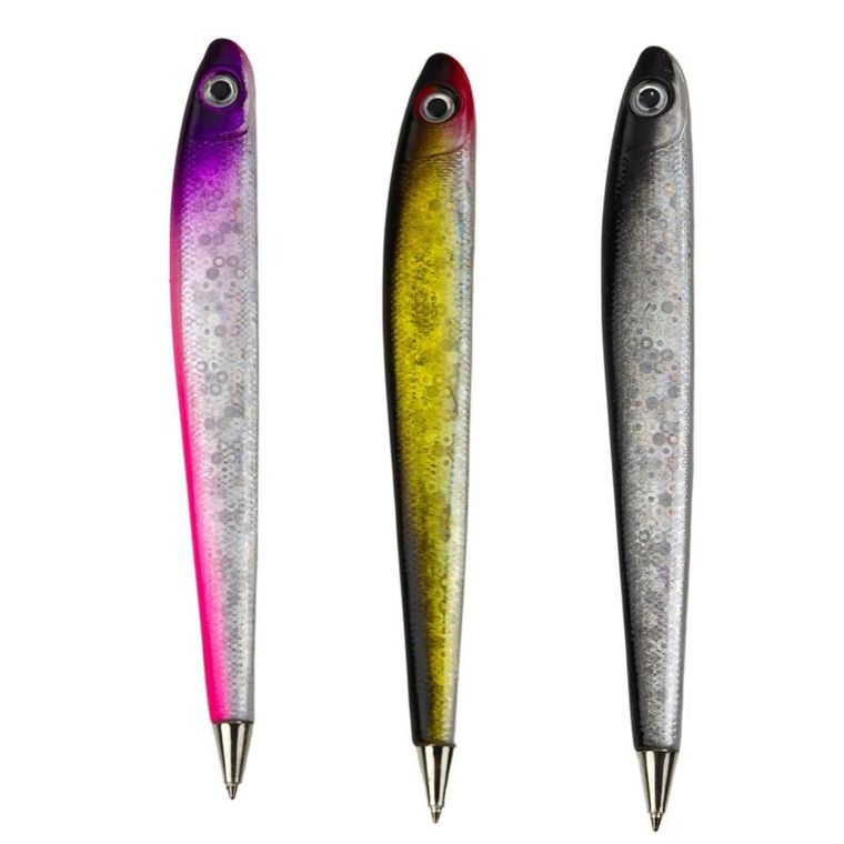 Lean Toys, długopis, niebieski tusz, ryba, 12,5 cm, 1 szt.