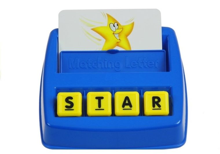 Lean Toys, dopasuj literki, 30 kart, gra do nauki angielskiego