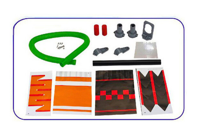 Lean Toys, Ekologiczna rakieta na sprężone powietrze, 23 elementy