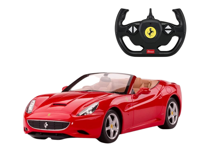 Lean Toys, Ferrari California, pojazd zdalnie sterowany, 1:24, czerwony