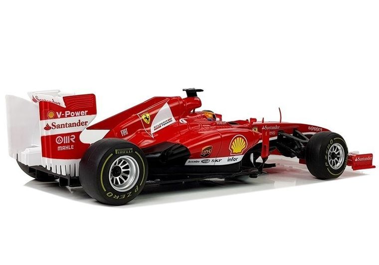 Lean Toys, Ferrari F1, pojazd zdalnie sterowany, czerwony, 1:12