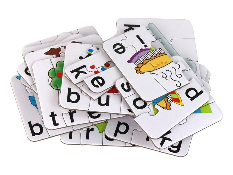 Lean Toys, Gra Słów, puzzle do nauki języka angielskiego