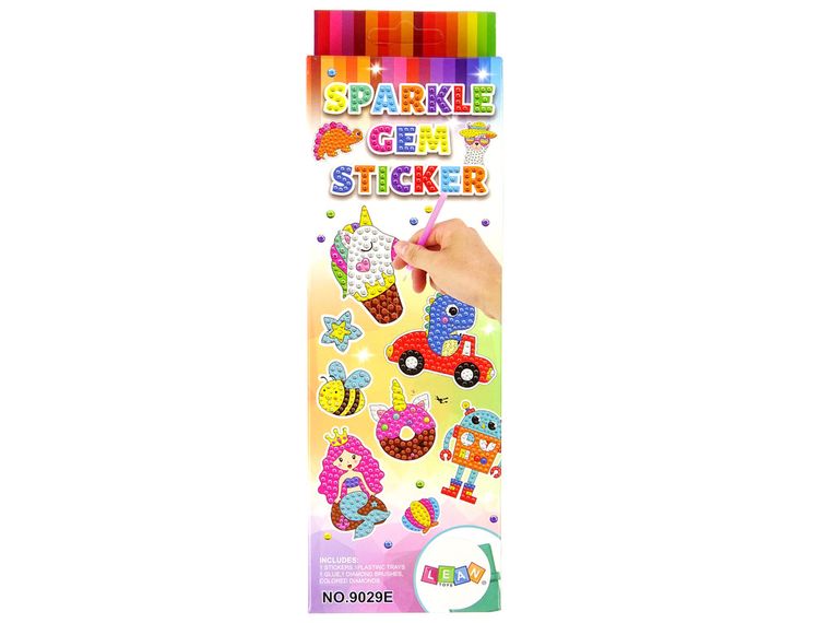 Lean Toys, haft diamentowy, kosmos