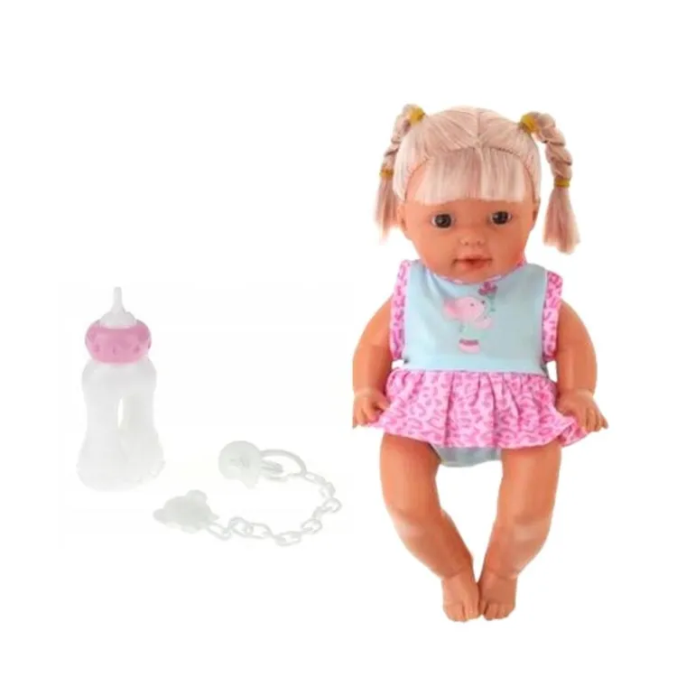 Lean Toys, interaktywna lalka bobas w nosidełku