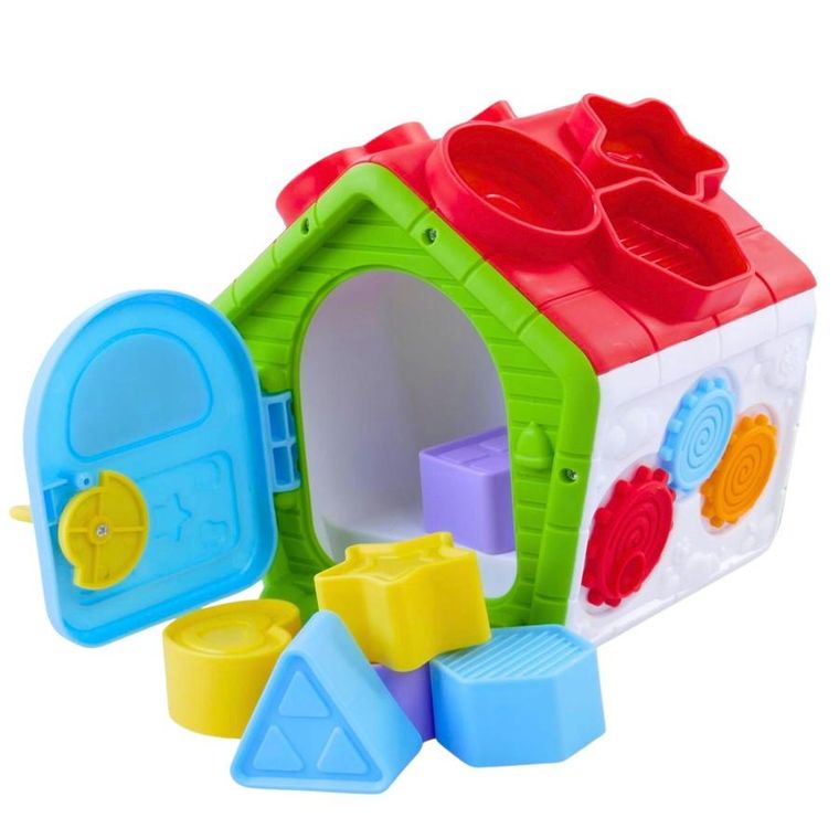 Lean Toys, interaktywny domek edukacyjny, sorter