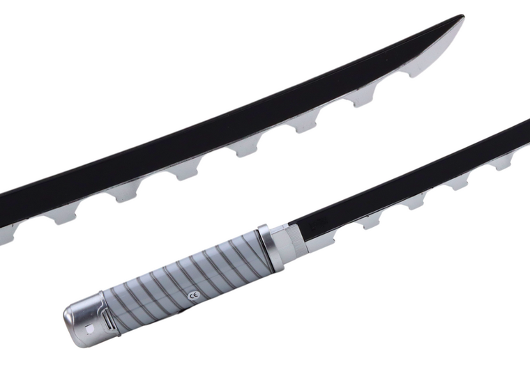 Lean Toys, interaktywny miecz samurajski, czarny