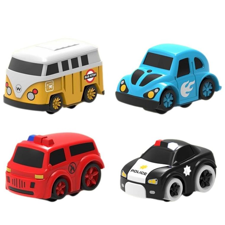 Lean Toys, interaktywny parking z torem przeszkód, zestaw z autkami