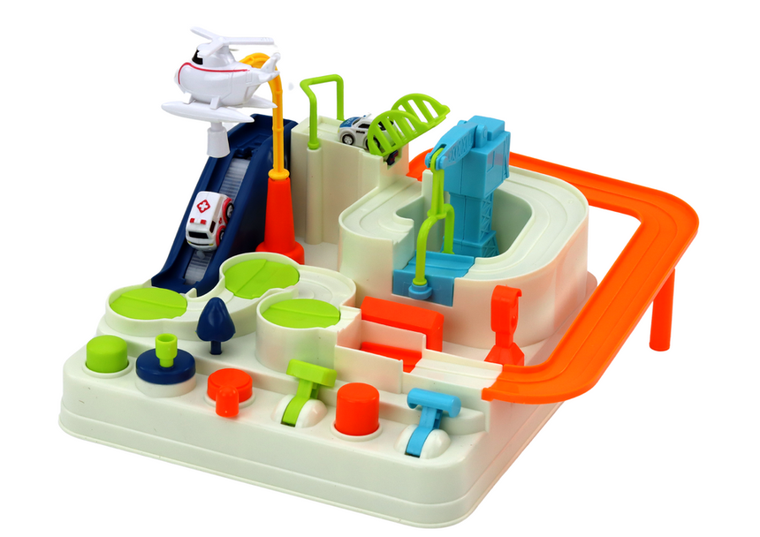 Lean Toys, interaktywny tor przeszkód dla aut