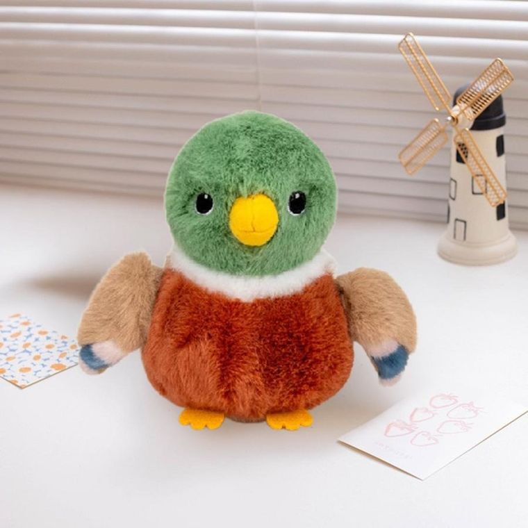 Lean Toys, kaczka, maskotka, 12 cm