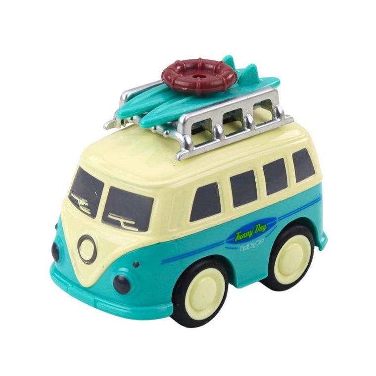 Lean Toys, kamper z bagażami, pojazd z napędem, 1 szt.