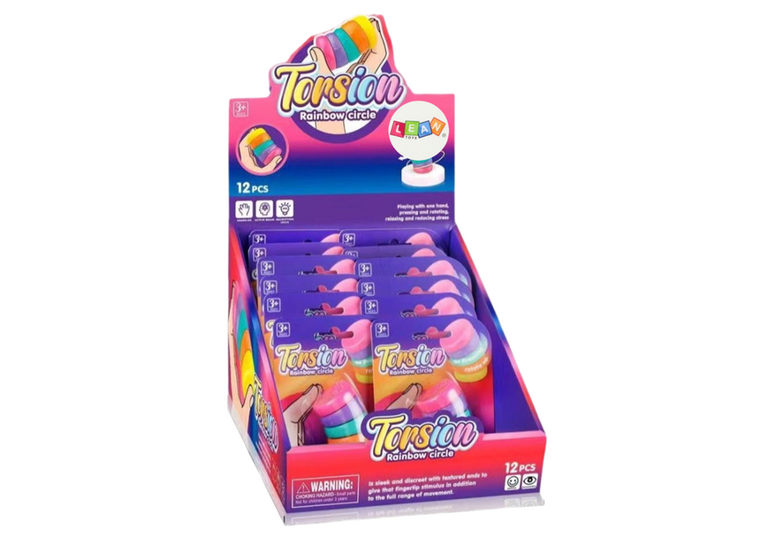 Lean Toys, kółka rotacyjne, zabawka sensoryczna