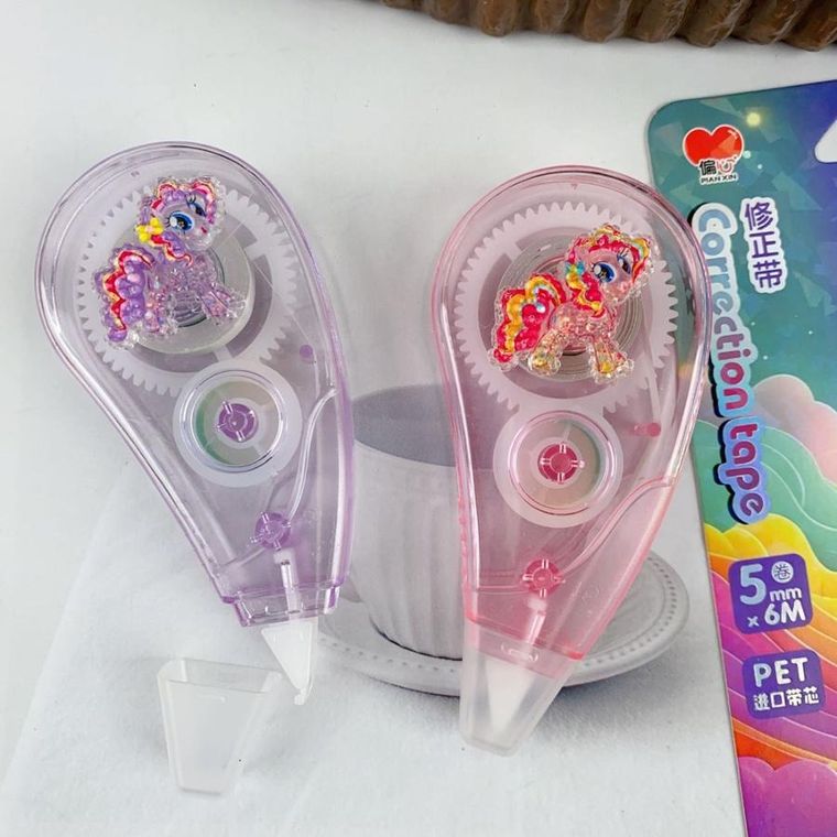 Lean Toys, korektor w taśmie myszka, 6mx5mm mix