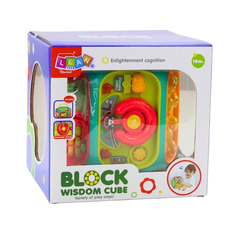 Lean Toys, kostka interaktywna 8w1