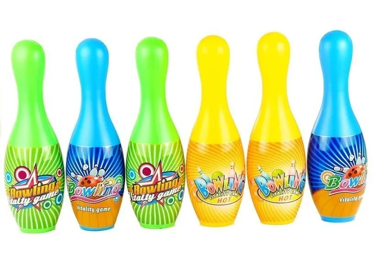 Lean Toys, kręgle, 7 elementów