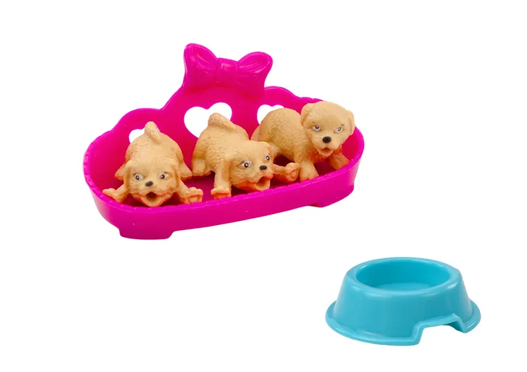 Lean Toys, laleczka z pieskami