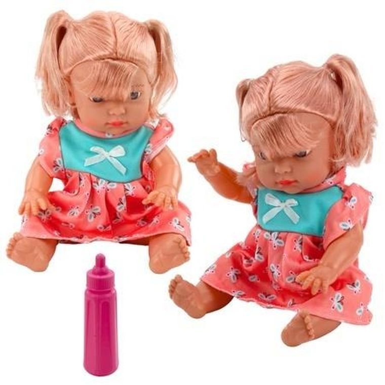 Lean Toys, lalka bobas, interaktywna, 30 cm