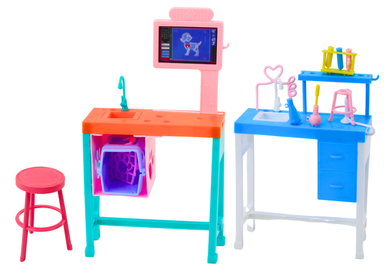 Lean Toys, lalka weterynarz, zestaw z akcesoriami