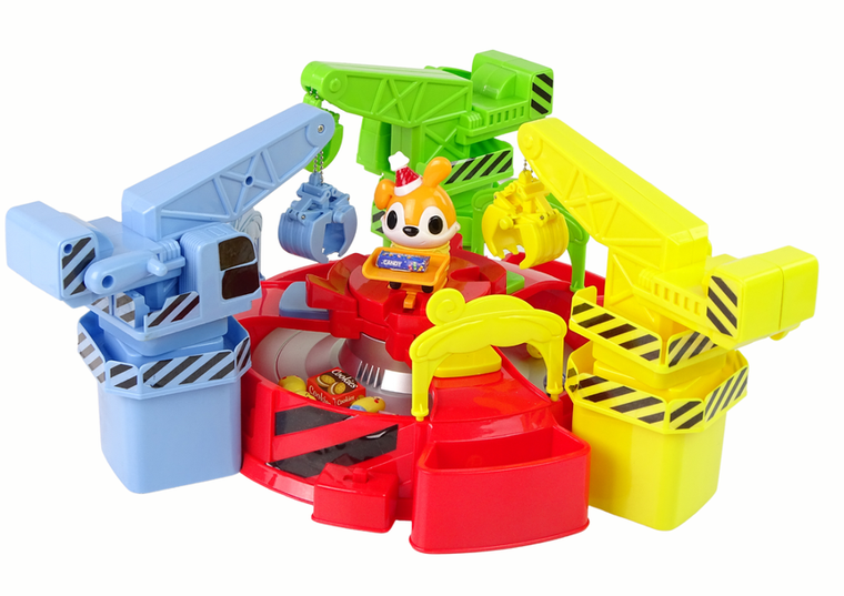 Lean Toys, łapacz słodyczy, obrotowy, gra zręcznościowa