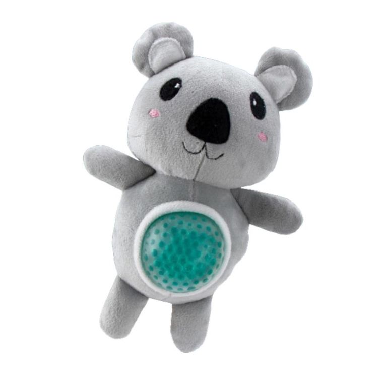 Lean Toys, maskotka z brzuszkiem z kulkami, do ściskania, 1 szt.