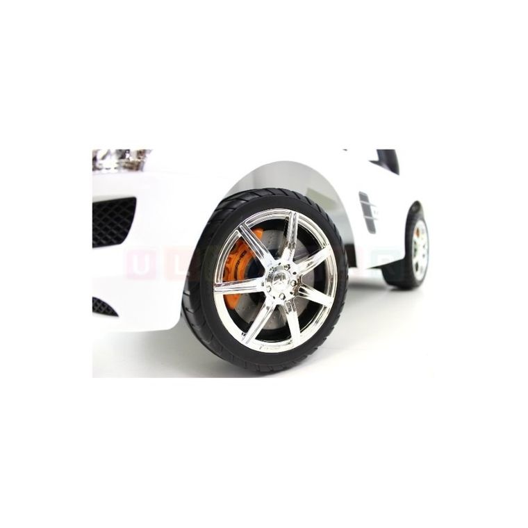 Lean Toys, Mercedes-Benz, jeździk, biały