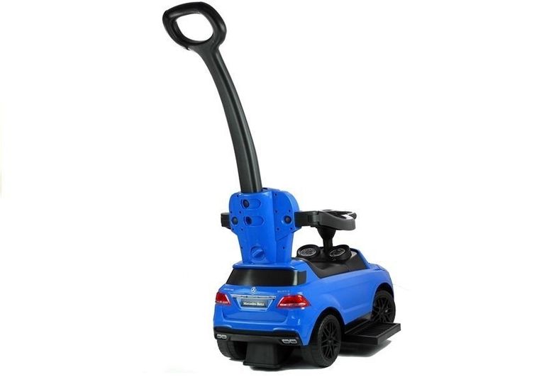 Lean Toys, Mercedes, jeździk 3w1, niebieski