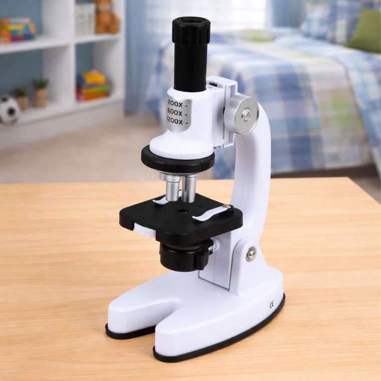 Lean Toys, mikroskop, 1200x, zestaw edukacyjny