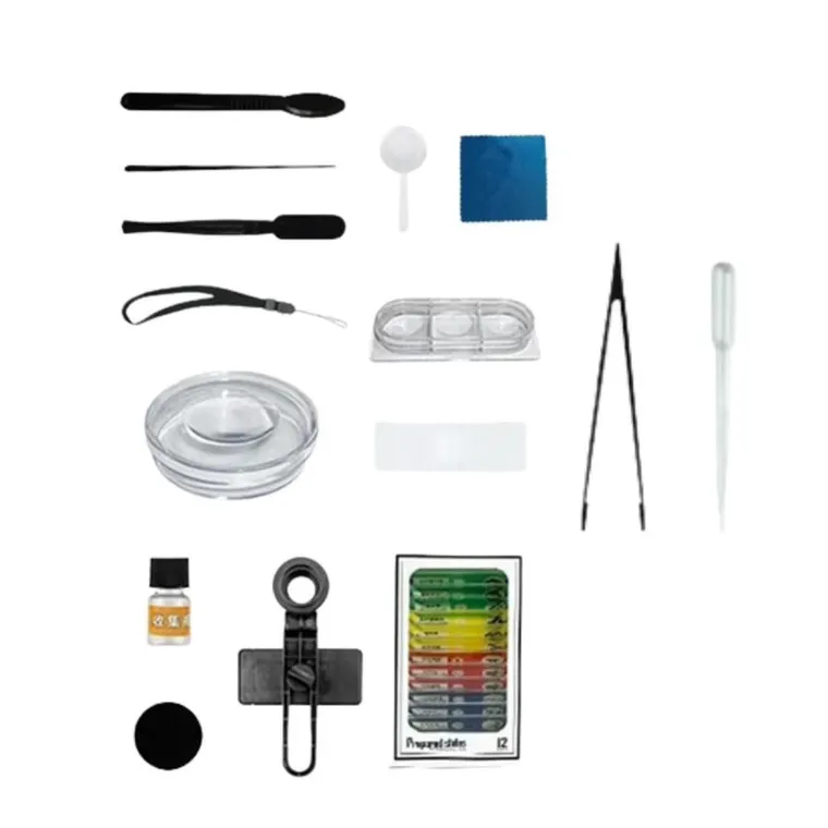 Lean Toys, mikroskop, 60x-180x, zestaw edukacyjny