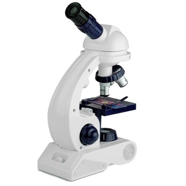 Lean Toys, mikroskop, 80x-450x, zestaw edukacyjny