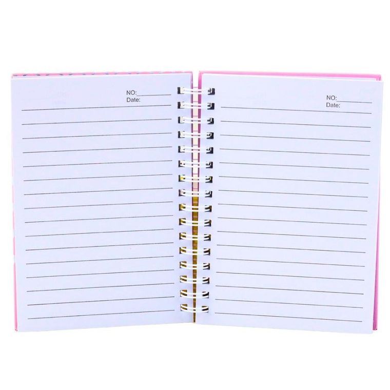 Lean Toys, notatnik A6, 80 kartek, linia, Łuski, 1 szt.