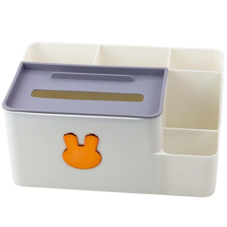 Lean Toys, organizer na biurko z pudełkiem na chusteczki