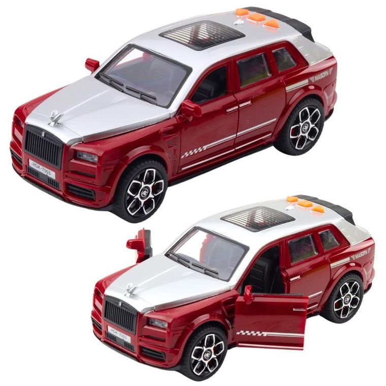 Lean Toys, osobówka z napędem i otwieranymi drzwiami, 1 szt.