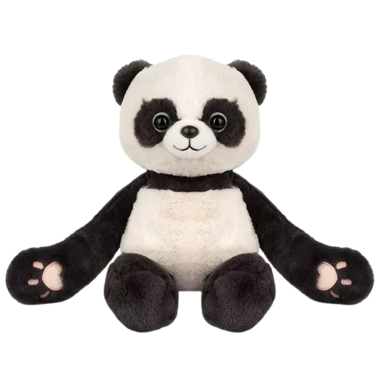 Lean Toys, panda z magnesami, maskotka, 23 cm