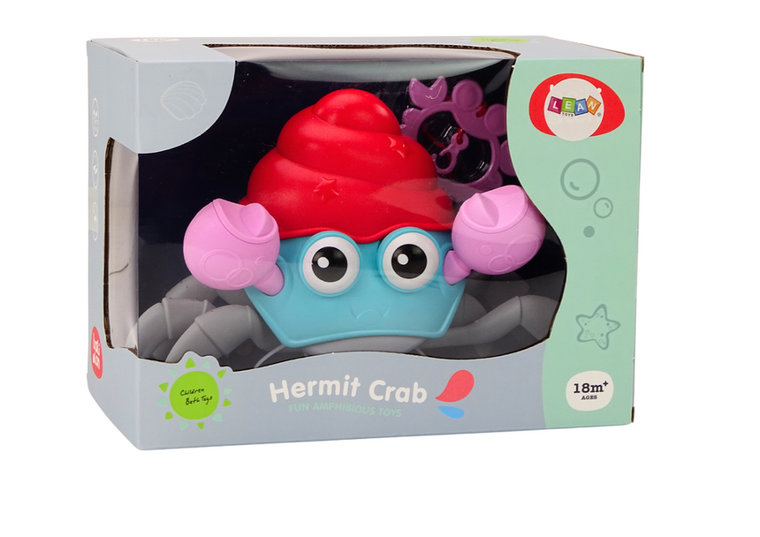 Lean Toys, pełzający krab, figurka nakręcana