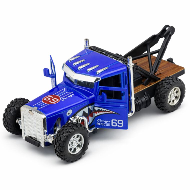 Lean Toys, pick-up holownik, autko metalowe, resorak, 1:32, 1 szt.