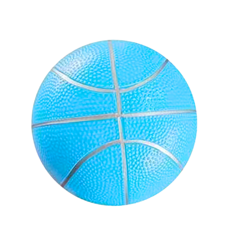 Lean Toys, piłka plażowa gumowa pastelowa lekka, niebieska, 20 cm