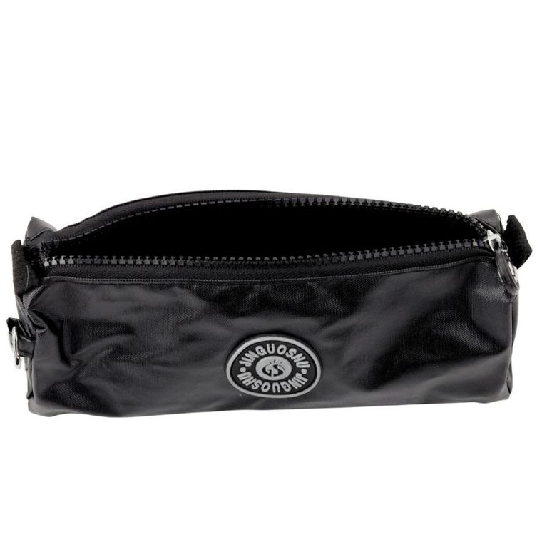 Lean Toys, piórnik saszetka, czarny, 21,5 cm