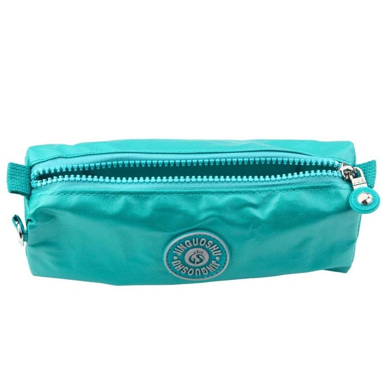 Lean Toys, piórnik saszetka, zielony, 21,5 cm